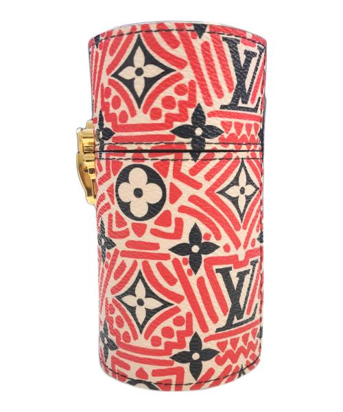 LOUIS VUITTON（ルイ ヴィトン）LOUIS VUITTON (ルイ ヴィトン) Travel Case 100ML レッド×クリーム サイズ:表記なしの古着・服飾アイテム