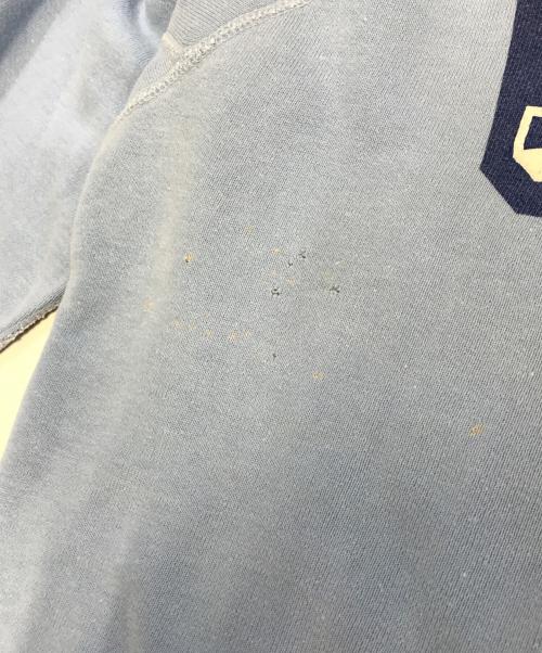 ArteX（アルテックス）ArteX (アルテックス) フロッキープリントラグランスウェット スカイブルー サイズ:Mの古着・服飾アイテム