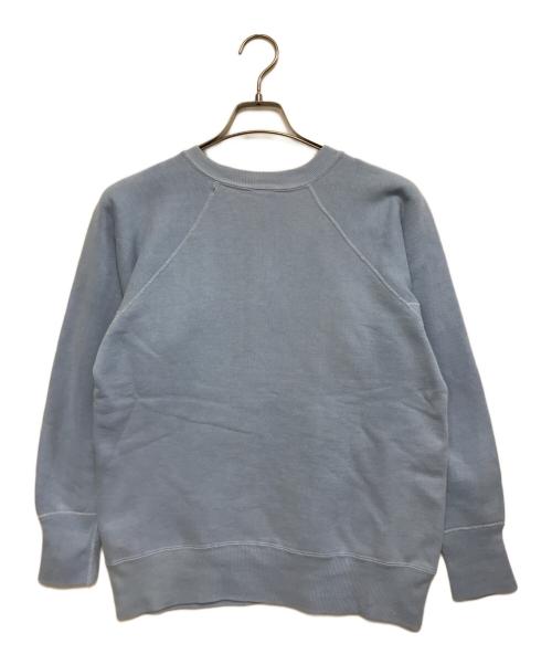 ArteX（アルテックス）ArteX (アルテックス) フロッキープリントラグランスウェット スカイブルー サイズ:Mの古着・服飾アイテム