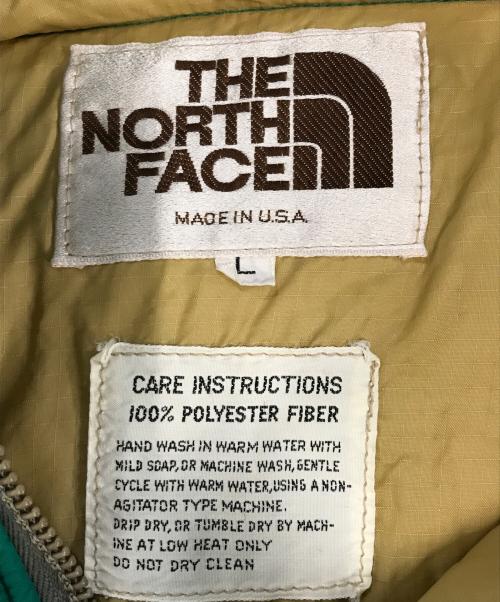 THE NORTH FACE（ザ ノース フェイス）THE NORTH FACE (ザ ノース フェイス) ダウンジャケット グリーン サイズ:Lの古着・服飾アイテム
