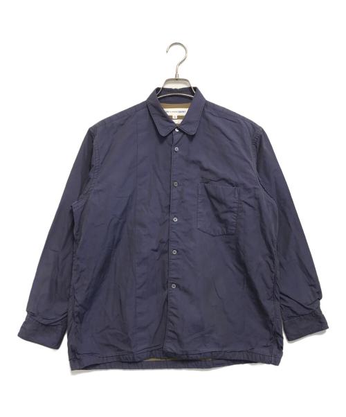 COMME des GARCONS SHIRT（コムデギャルソンシャツ）COMME des GARCONS SHIRT (コムデギャルソンシャツ) 裏起毛シャツ パープル サイズ:Sの古着・服飾アイテム