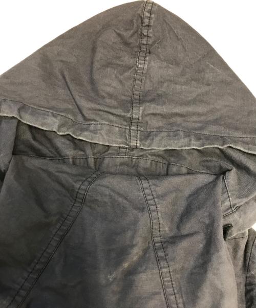 COMME des GARCONS COMME des GARCONS（コムデギャルソン コムデギャルソン）COMME des GARCONS COMME des GARCONS (コムデギャルソン コムデギャルソン) フーデット変形ジャケット ネイビー サイズ:XSの古着・服飾アイテム