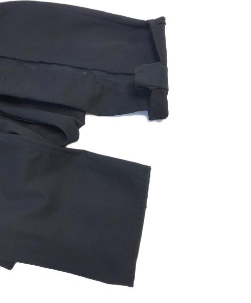 COMME des GARCONS（コムデギャルソン）COMME des GARCONS (コムデギャルソン) カットオフ異素材切替パンツ ブラック サイズ:Sの古着・服飾アイテム