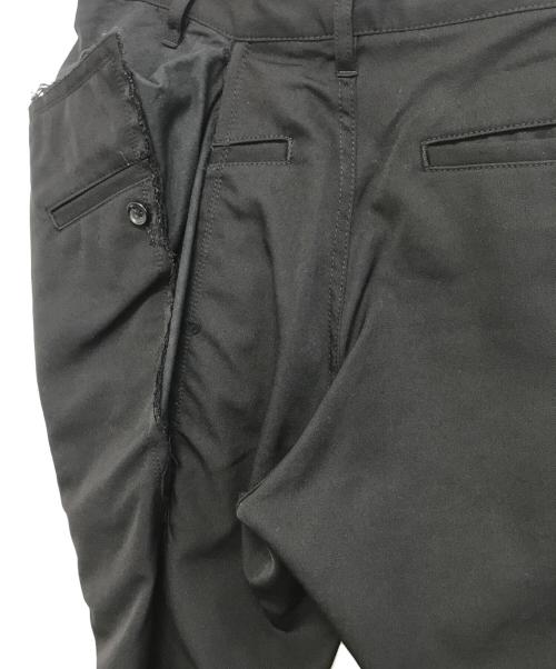 COMME des GARCONS（コムデギャルソン）COMME des GARCONS (コムデギャルソン) カットオフ異素材切替パンツ ブラック サイズ:Sの古着・服飾アイテム