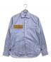 COMME des GARCONS JUNYA WATANABE MAN（コム デ ギャルソン ジュンヤ ワタナベ マン）の古着「異素材パッチワークシャツ」｜ブルー