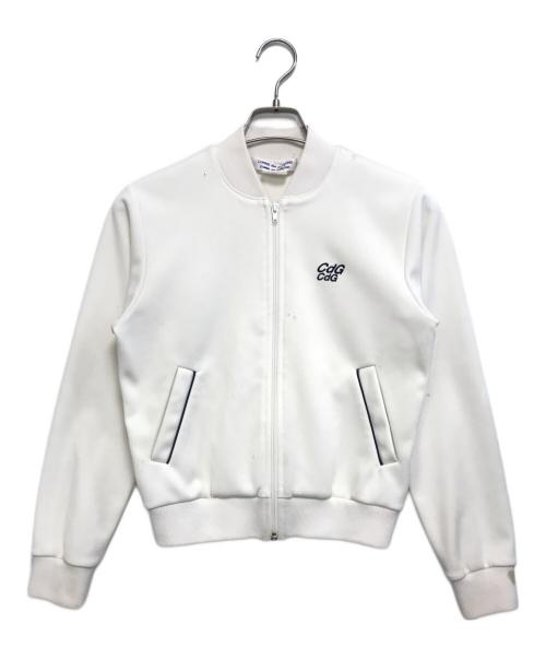 COMME des GARCONS COMME des GARCONS（コムデギャルソン コムデギャルソン）COMME des GARCONS COMME des GARCONS (コムデギャルソン コムデギャルソン) トラックジャケット ホワイト サイズ:SSの古着・服飾アイテム