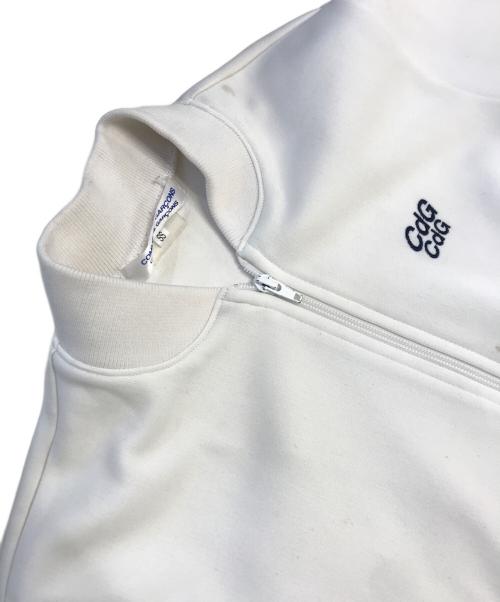 COMME des GARCONS COMME des GARCONS（コムデギャルソン コムデギャルソン）COMME des GARCONS COMME des GARCONS (コムデギャルソン コムデギャルソン) トラックジャケット ホワイト サイズ:SSの古着・服飾アイテム