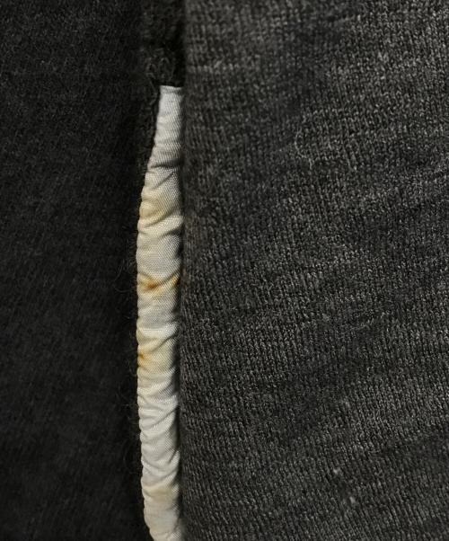 tricot COMME des GARCONS（トリココムデギャルソン）tricot COMME des GARCONS (トリココムデギャルソン) 襟デザインニットカーディガン グレー サイズ:Mの古着・服飾アイテム