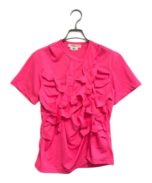 COMME des GARCONS（コムデギャルソン）COMME des GARCONS (コムデギャルソン) 装飾S/Sカットソー ピンク サイズ:XSの古着・服飾アイテム