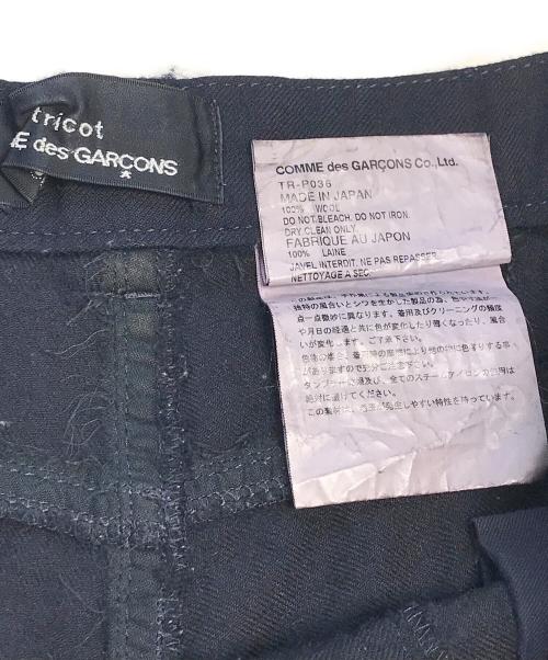 tricot COMME des GARCONS（トリココムデギャルソン）tricot COMME des GARCONS (トリココムデギャルソン) セーラーパンツ ネイビー サイズ:Mの古着・服飾アイテム
