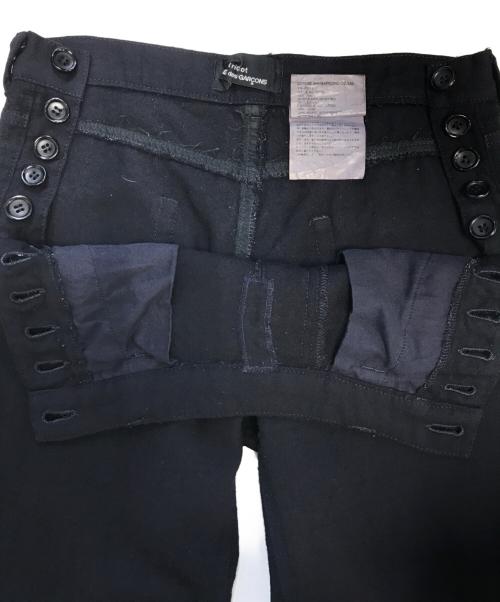 tricot COMME des GARCONS（トリココムデギャルソン）tricot COMME des GARCONS (トリココムデギャルソン) セーラーパンツ ネイビー サイズ:Mの古着・服飾アイテム