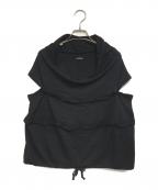 tricot COMME des GARCONSトリココムデギャルソン）の古着「ウールニットベスト」｜ブラック