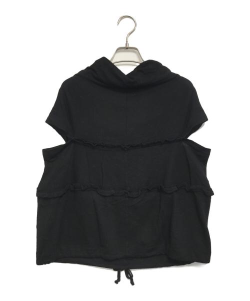 tricot COMME des GARCONS（トリココムデギャルソン）tricot COMME des GARCONS (トリココムデギャルソン) ウールニットベスト ブラック サイズ:Sの古着・服飾アイテム