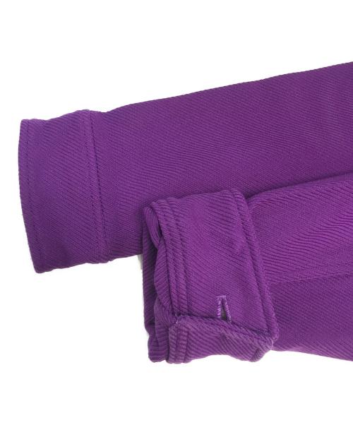 COMME des GARCONS COMME des GARCONS（コムデギャルソン コムデギャルソン）COMME des GARCONS COMME des GARCONS (コムデギャルソン コムデギャルソン) スパンコールトラッカージャケット パープル サイズ:Sの古着・服飾アイテム