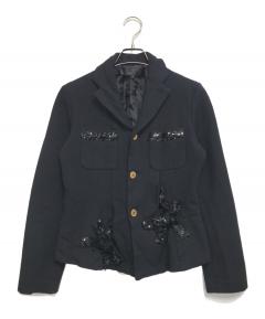 新品未使用COMME des GARCONS BLACKダブルブレストジャケット 中古・古着通販】BLACK COMME des GARCONS (ブラックコムデギャルソン