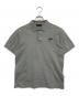 PRADA（プラダ）の古着「トライアングルロゴ 半袖ポロシャツ」｜グレー