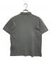 PRADA (プラダ) トライアングルロゴ 半袖ポロシャツ グレー サイズ:XS：23000円