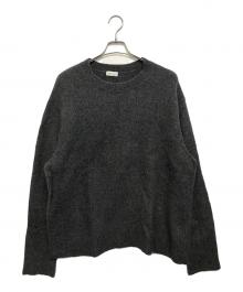 DRIES VAN NOTEN（ドリスヴァンノッテン）の古着「カシミヤウールオーバーサイズニット」｜グレー