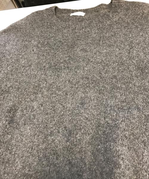 DRIES VAN NOTEN（ドリスヴァンノッテン）DRIES VAN NOTEN (ドリスヴァンノッテン) カシミヤウールオーバーサイズニット グレー サイズ:XLの古着・服飾アイテム