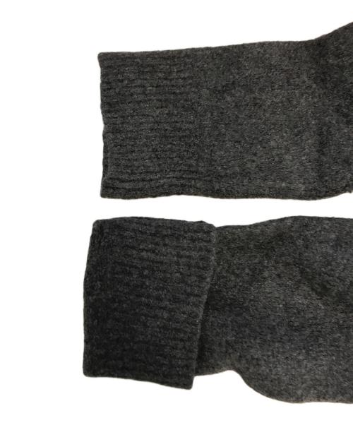 DRIES VAN NOTEN（ドリスヴァンノッテン）DRIES VAN NOTEN (ドリスヴァンノッテン) カシミヤウールオーバーサイズニット グレー サイズ:XLの古着・服飾アイテム