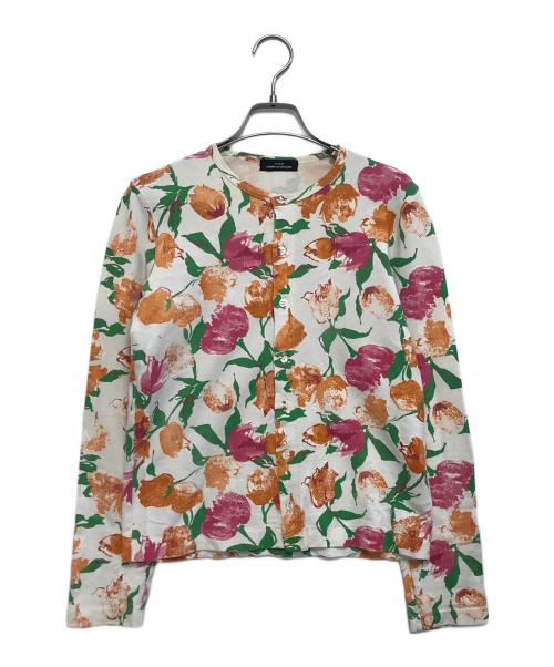 tricot COMME des GARCONS（トリココムデギャルソン）tricot COMME des GARCONS (トリココムデギャルソン) 花柄ニットカーディガン マルチカラー サイズ:不明の古着・服飾アイテム