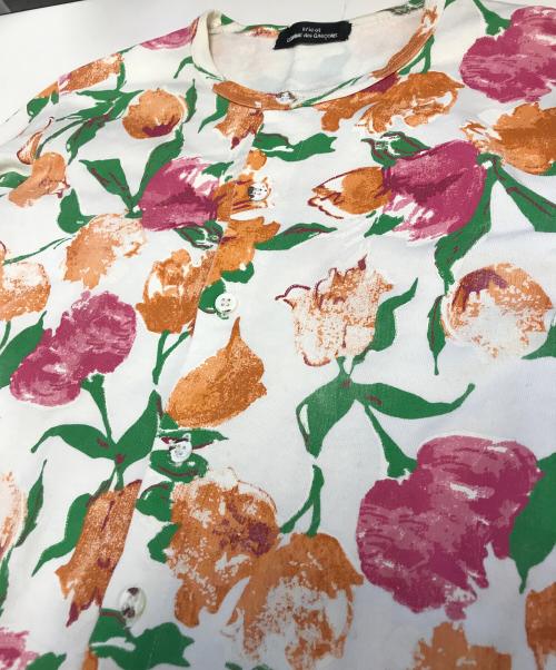 tricot COMME des GARCONS（トリココムデギャルソン）tricot COMME des GARCONS (トリココムデギャルソン) 花柄ニットカーディガン マルチカラー サイズ:不明の古着・服飾アイテム