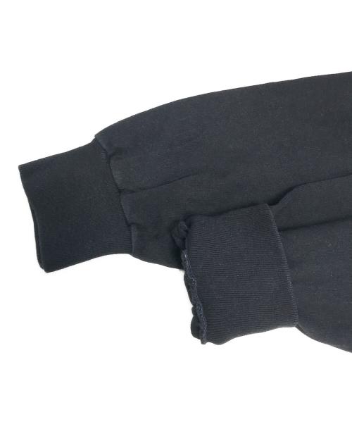 BRONZE AGE（ブロンズエイジ）BRONZE AGE (ブロンズエイジ) 両面プリントモックネック長袖Tシャツ ブラック サイズ:MEDIUMの古着・服飾アイテム