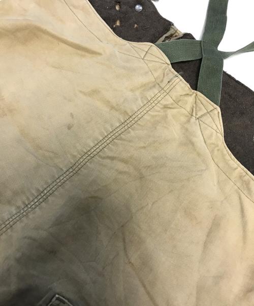 VINTAGE MILITARY（ヴィンテージ ミリタリー）VINTAGE MILITARY (ヴィンテージ ミリタリー) U'S NAVY DECK PANTS ベージュ サイズ:SMALLの古着・服飾アイテム