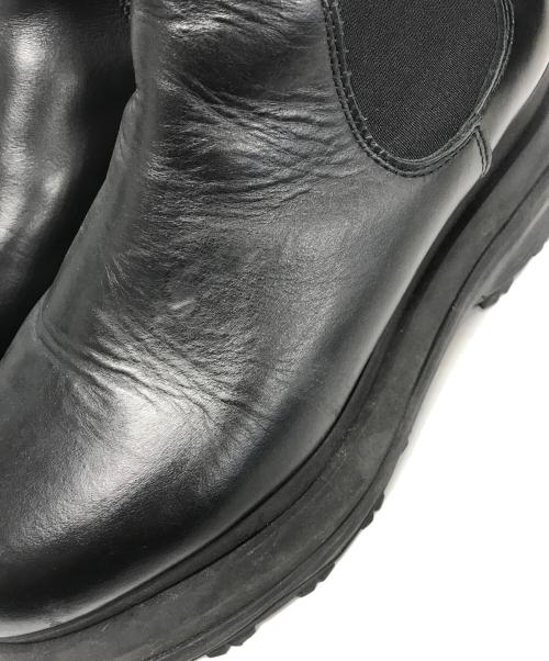 sacai（サカイ）sacai (サカイ) チェルシーブーツ ブラック サイズ:43の古着・服飾アイテム