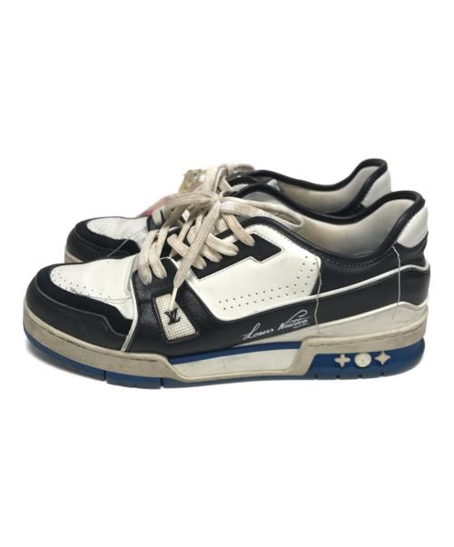 LOUIS VUITTON（ルイ ヴィトン）LOUIS VUITTON (ルイ ヴィトン) トレイナーライン ブラック サイズ:8の古着・服飾アイテム