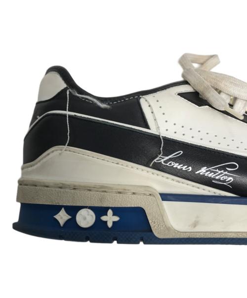 LOUIS VUITTON（ルイ ヴィトン）LOUIS VUITTON (ルイ ヴィトン) トレイナーライン ブラック サイズ:8の古着・服飾アイテム