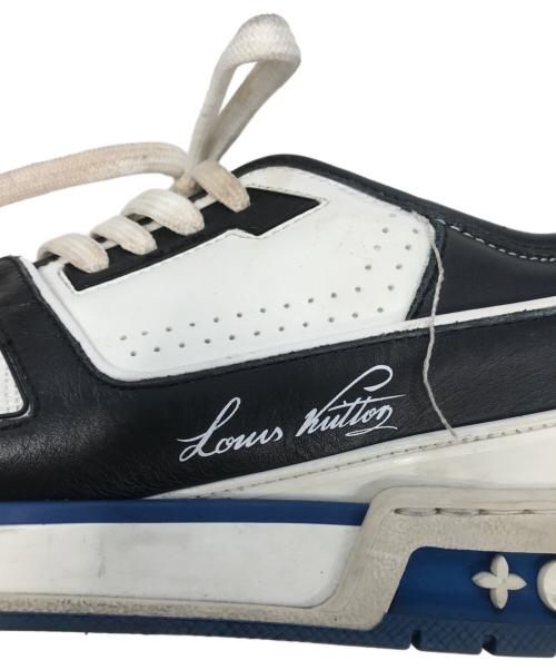 LOUIS VUITTON（ルイ ヴィトン）LOUIS VUITTON (ルイ ヴィトン) トレイナーライン ブラック サイズ:8の古着・服飾アイテム