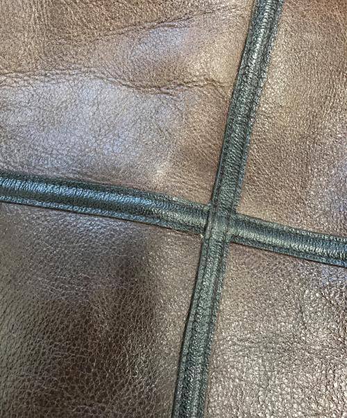 AVIREX（アヴィレックス）AVIREX (アヴィレックス) TYPEB-3ムートンフライトジャケット ブラウン サイズ:34の古着・服飾アイテム