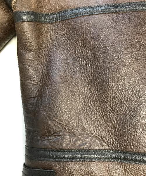 AVIREX（アヴィレックス）AVIREX (アヴィレックス) TYPEB-3ムートンフライトジャケット ブラウン サイズ:34の古着・服飾アイテム