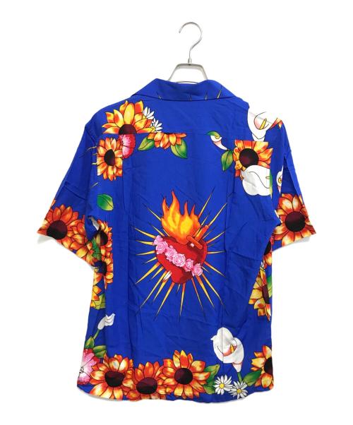 SENSHI（セイシン）SENSHI (セイシン) アロハシャツ ブルー サイズ:Ｍの古着・服飾アイテム