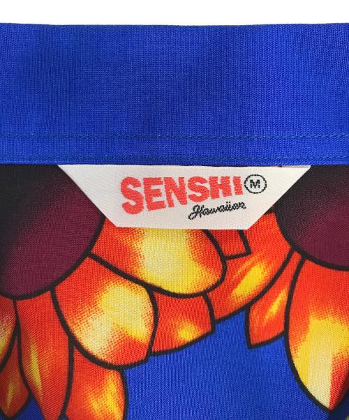 SENSHI（セイシン）SENSHI (セイシン) アロハシャツ ブルー サイズ:Ｍの古着・服飾アイテム