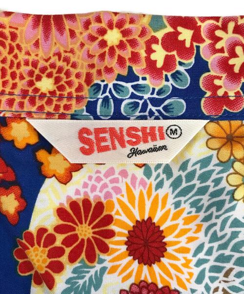 SENSHI（セイシン）SENSHI (セイシン) アロハシャツ ブルー サイズ:Ｍの古着・服飾アイテム