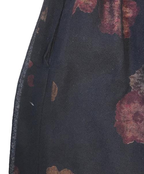 tricot COMME des GARCONS（トリココムデギャルソン）tricot COMME des GARCONS (トリココムデギャルソン) 90's 総柄スカート ブラック サイズ:Sの古着・服飾アイテム