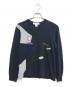 COMME des GARCONS SHIRT（コムデギャルソンシャツ）の古着「ロングスリーブカットソー」｜ネイビー