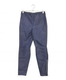 Jean Paul Gaultier homme（ジャンポールゴルチェオム）の古着「裾ジップナイロンパン」｜ネイビー