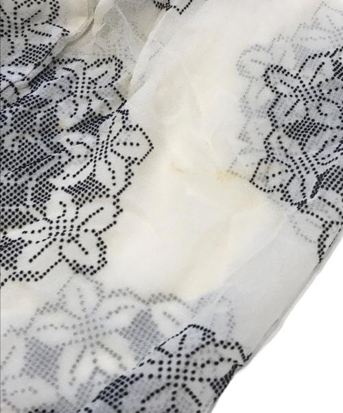 COMME des GARCONS COMME des GARCONS（コムデギャルソン コムデギャルソン）COMME des GARCONS COMME des GARCONS (コムデギャルソン コムデギャルソン) ノースリーブ花柄ワンピース アイボリー サイズ:SSの古着・服飾アイテム