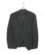 LOUIS VUITTONルイ ヴィトン）の古着「ピークドラペル テーラードジャケット」｜ブラック
