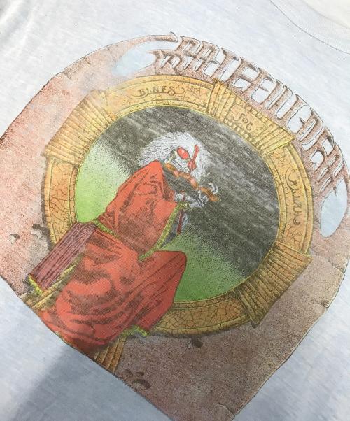 バンドTシャツ（バンドTシャツ）バンドTシャツ (バンドTシャツ) 70s GRATEFUL DEAD(グレイトフルデッド) バンドTシャツ スカイブルー サイズ:不明の古着・服飾アイテム