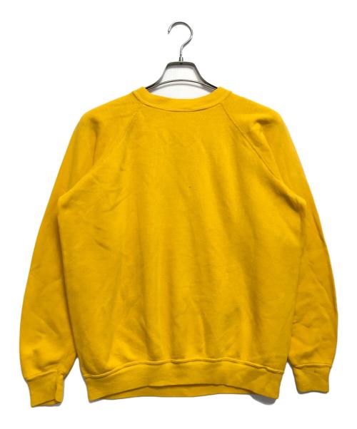 collegiate pacfic（カレッジエイト パシフィック）collegiate pacfic (カレッジエイト パシフィック) ラグランスウェット イエロー サイズ:表記なしの古着・服飾アイテム