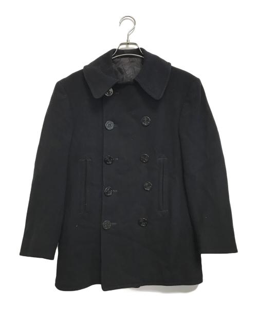 VINTAGE MILITARY（ヴィンテージ ミリタリー）VINTAGE MILITARY (ヴィンテージ ミリタリー) U'S NAVY Pコート ネイビー サイズ:表記なしの古着・服飾アイテム