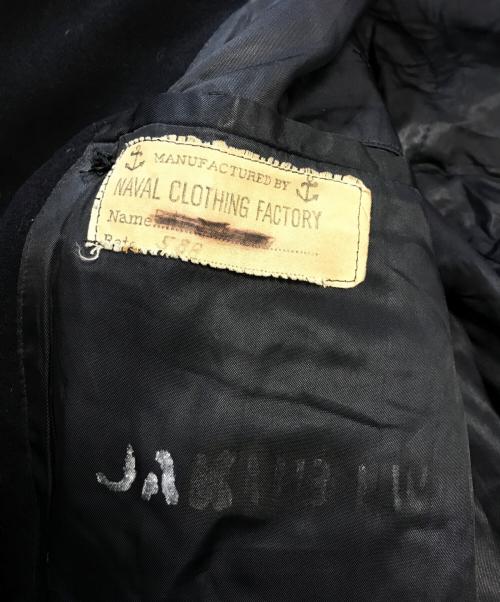 VINTAGE MILITARY（ヴィンテージ ミリタリー）VINTAGE MILITARY (ヴィンテージ ミリタリー) U'S NAVY Pコート ネイビー サイズ:表記なしの古着・服飾アイテム