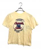 canada jamカナダ ジャム）の古着「染込みプリントTシャツ」｜イエロー