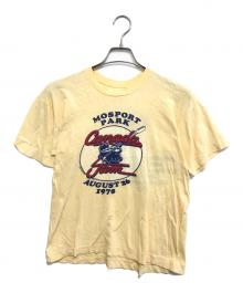 canada jam（カナダ ジャム）の古着「染込みプリントTシャツ」｜イエロー