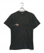 モーターサイクルTシャツモーターサイクルTシャツ）の古着「80s HARLEY DAVIDSON(ハーレーダビッドソン) モーターサイクルTシャツ」｜ブラック
