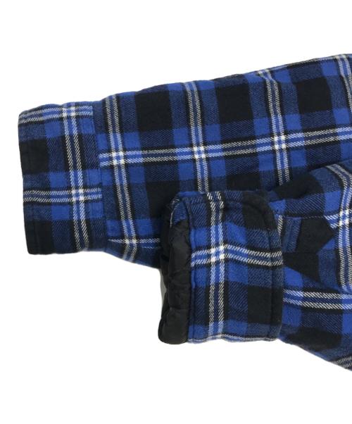 SUPREME（シュプリーム）SUPREME (シュプリーム) Arc Logo Flannel Shirt ブルー サイズ:Mの古着・服飾アイテム